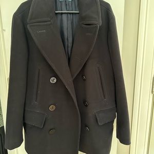 Polo Ralph Lauren navy coat in large size!